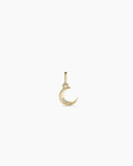 Diamond Crescent Charm