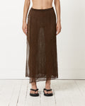 Elena Skirt in Brown