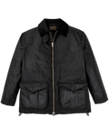 Women's Cover Cloth Raincoat - Black