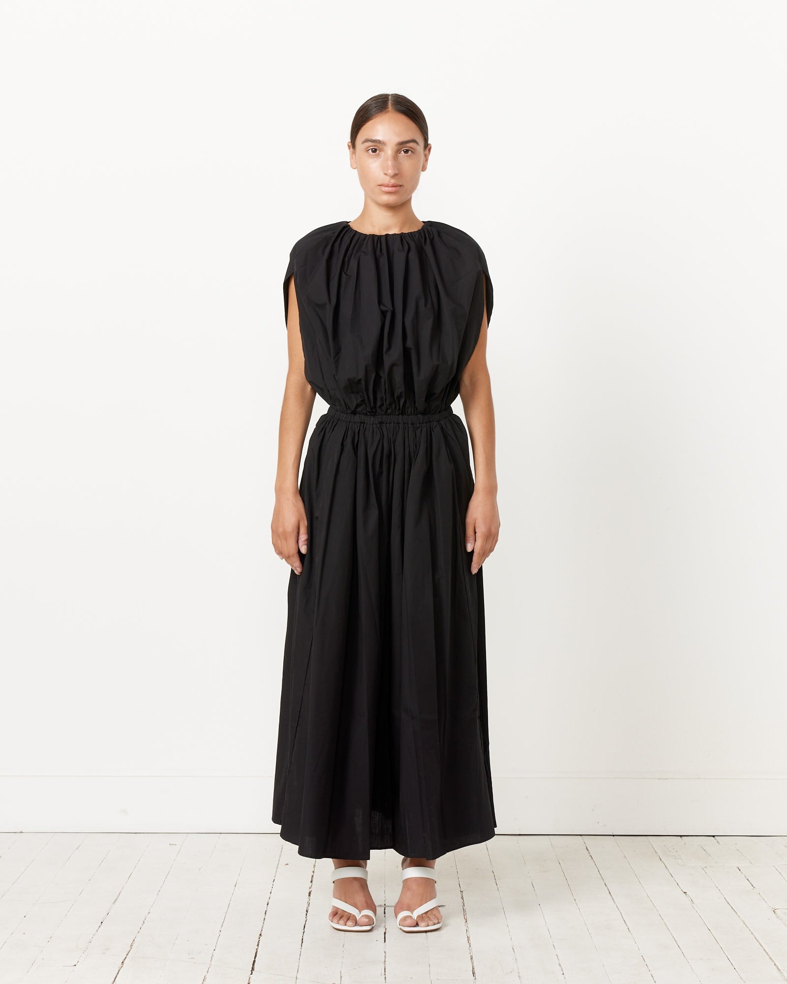 Shell Dress in Black