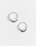 Large Sigrid Hoops in Sterling Silver