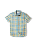 Madras Power Loom Twill Short Sleeve Shirt - Multi Color