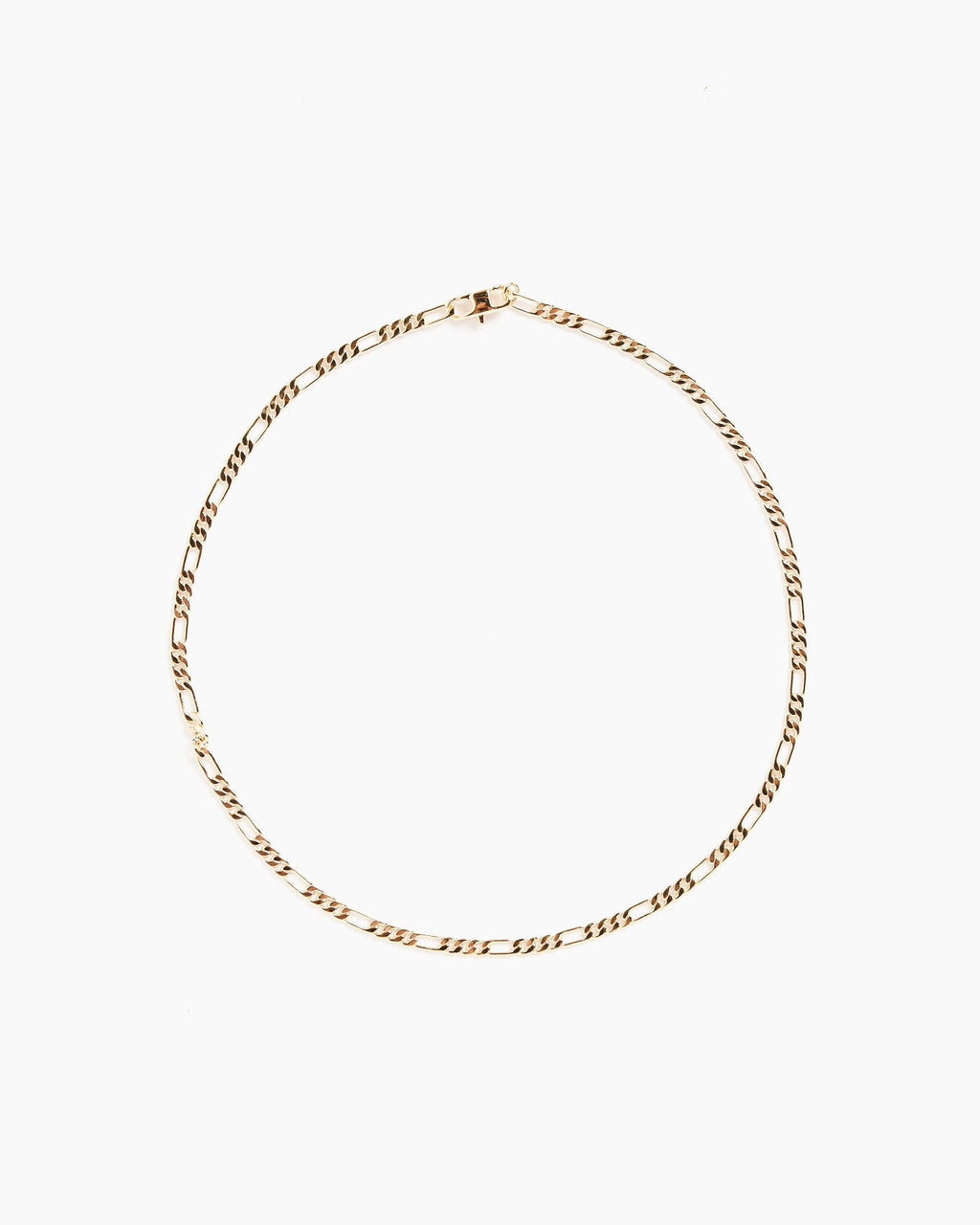 Figaro Chain in 14K Plated Brass