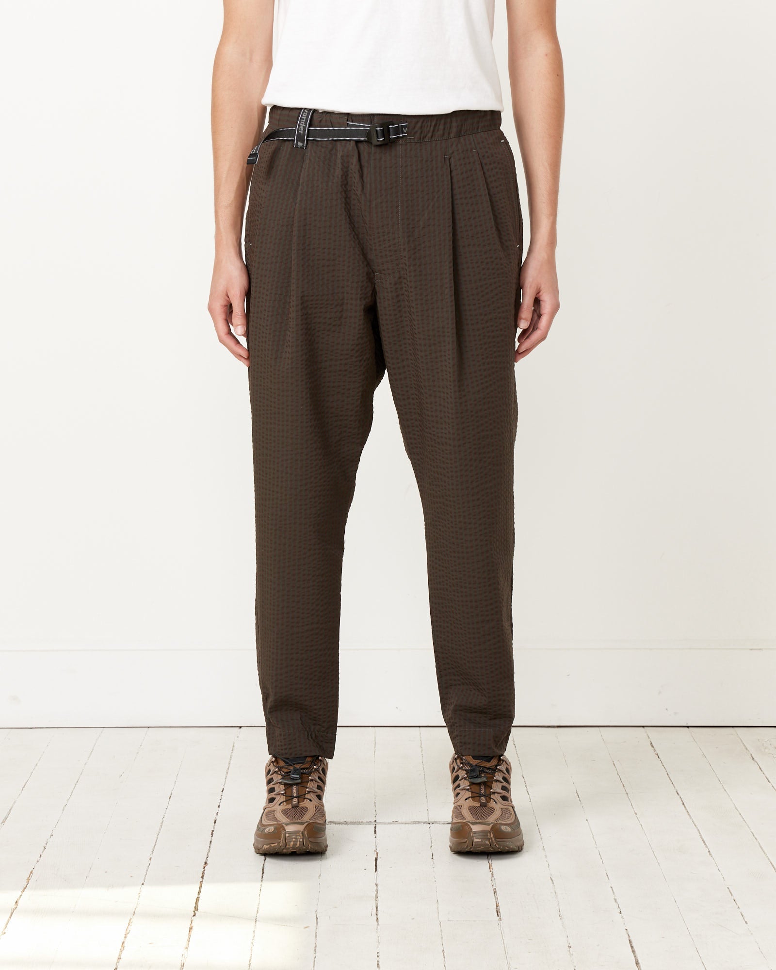 Dry Soft Seersucker Pants in Khaki
