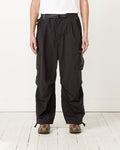 Oversized Cargo Pants in Black
