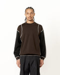 St. 861 Sweater in Military Khaki/Black