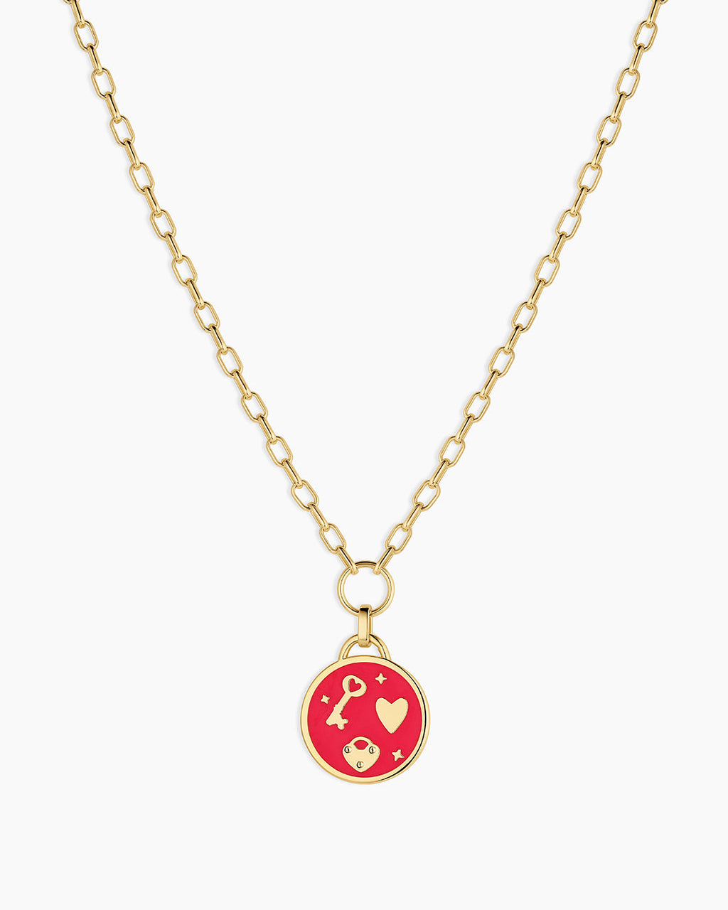 Love U Coin Necklace
