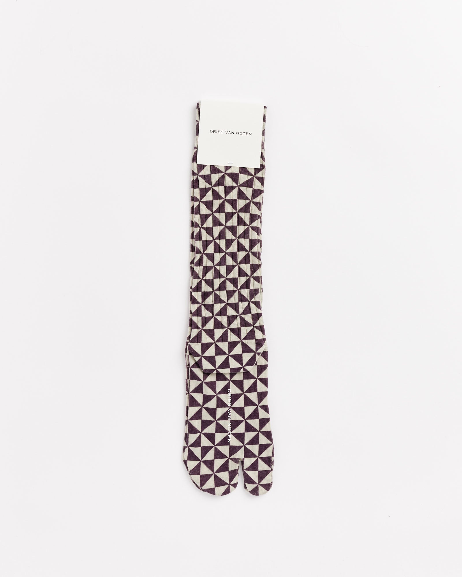Printed Tabi Socks in Auber