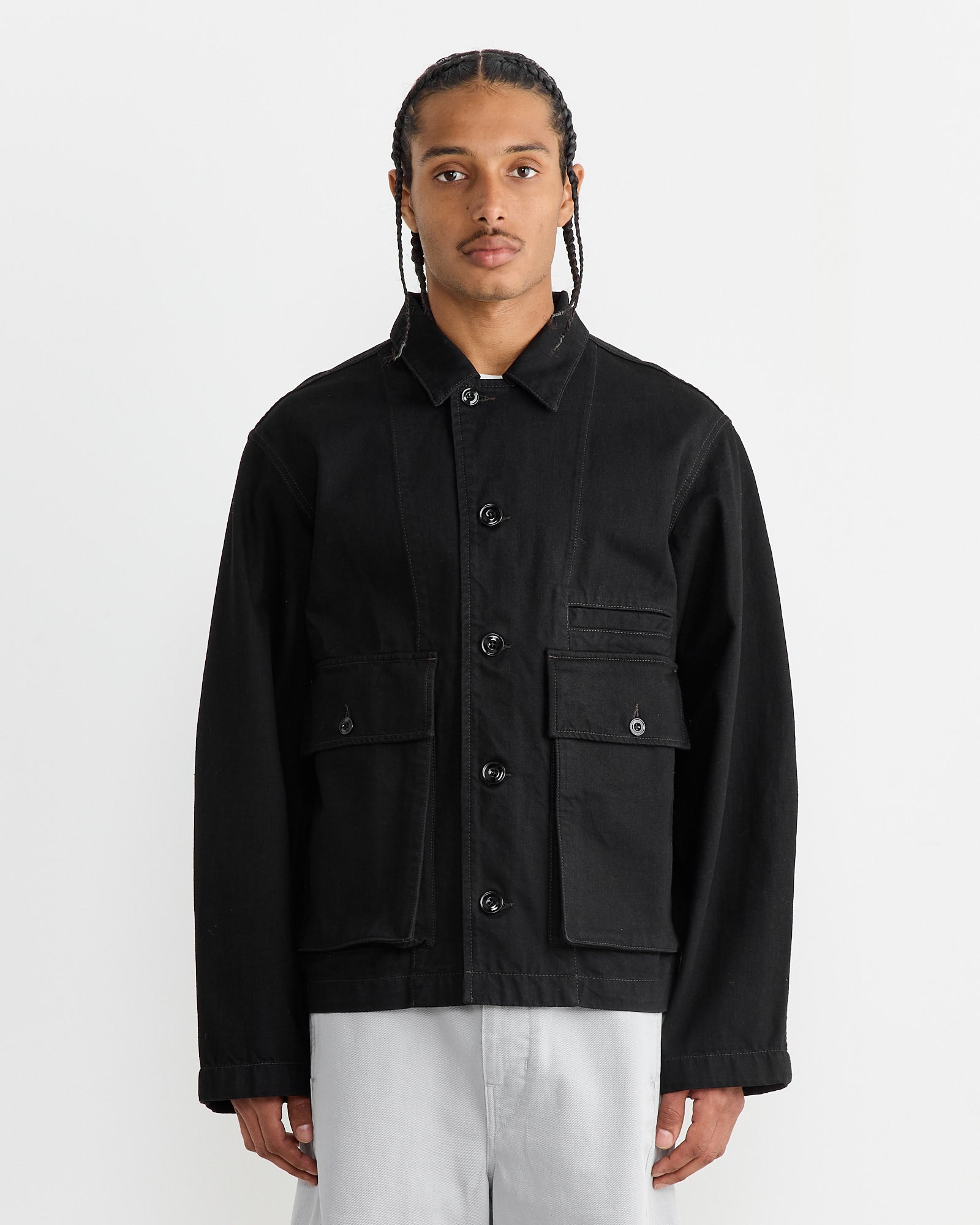 Boxy Jacket in Black