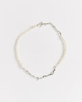 Drip Perla Collar in Sterling Silver