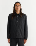 Notte Shirt in Silky Cotton Poplin Black