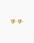 Campbell Heart Studs