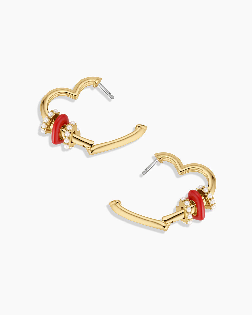 Love Pearl Hoops