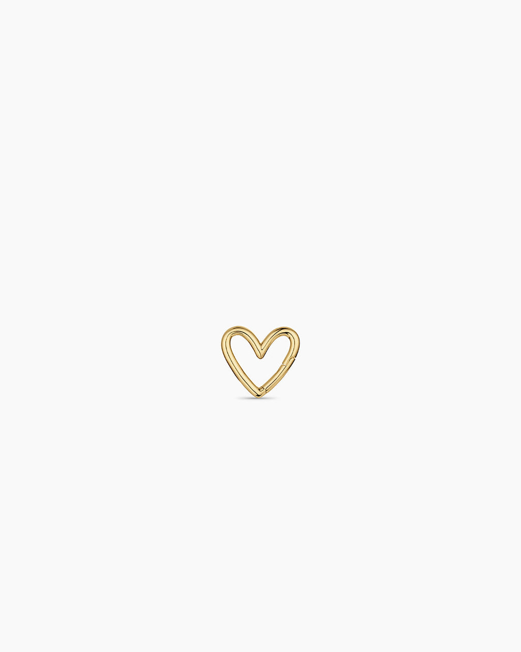 Delicate Heart Carabiner Charm