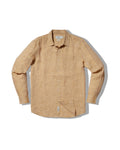 Nantucket Yarn Dyed Linen Shirt - Mustard