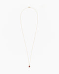 Mini Bamboo Pendant in Gold/Red