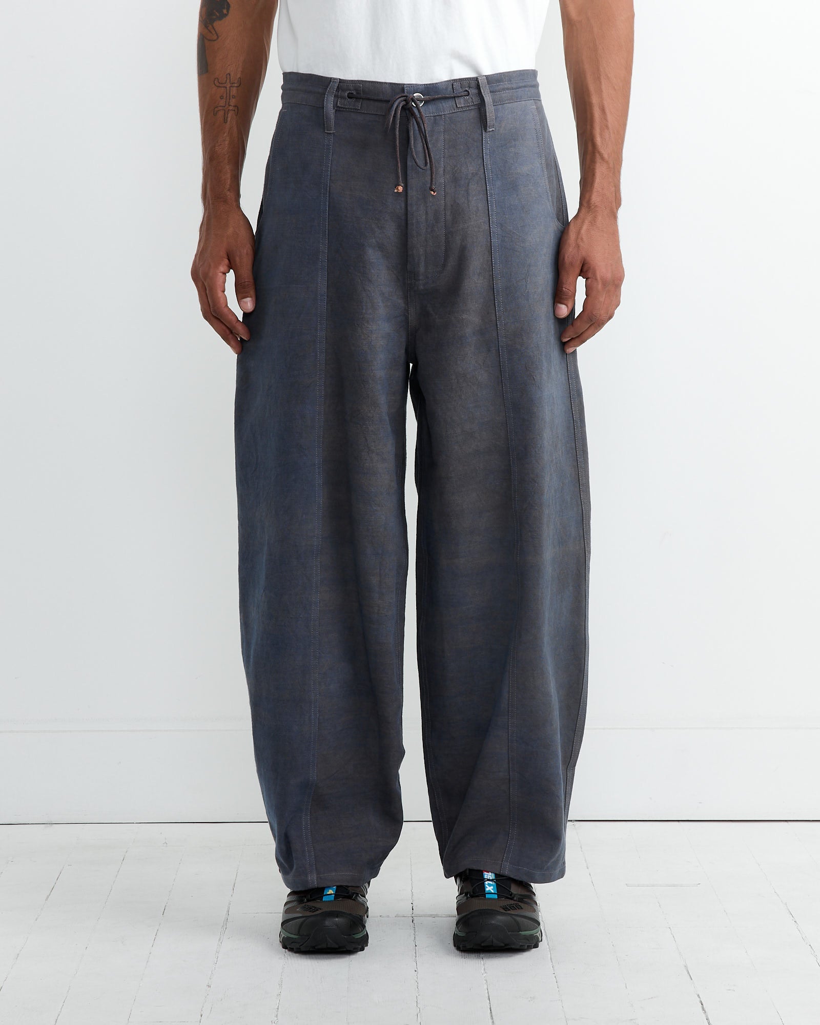 Document Pant in Purple