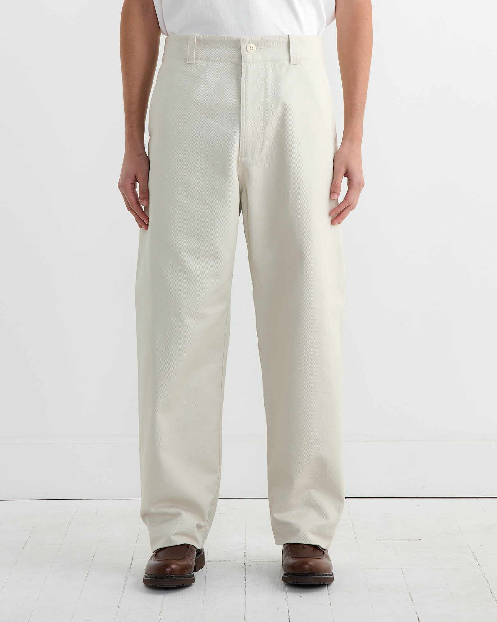 Lux Trouser in Off White