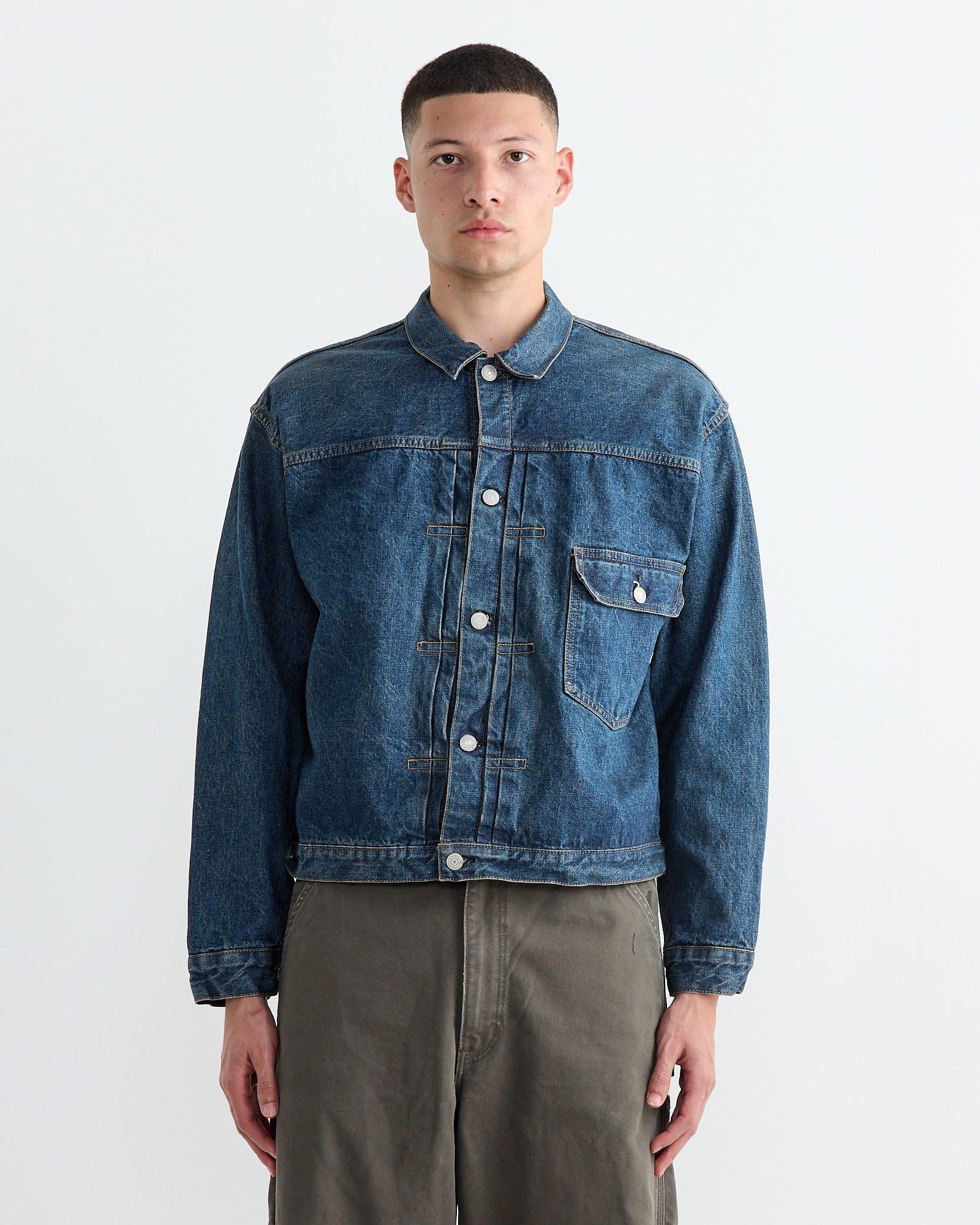 Type 1 40's Blouse in Denim Used