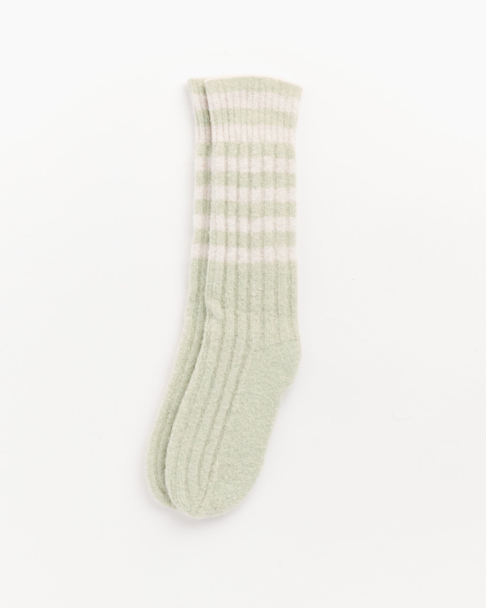 Suro Socks in Soft Green