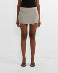 Wrap Short in Moss Grey