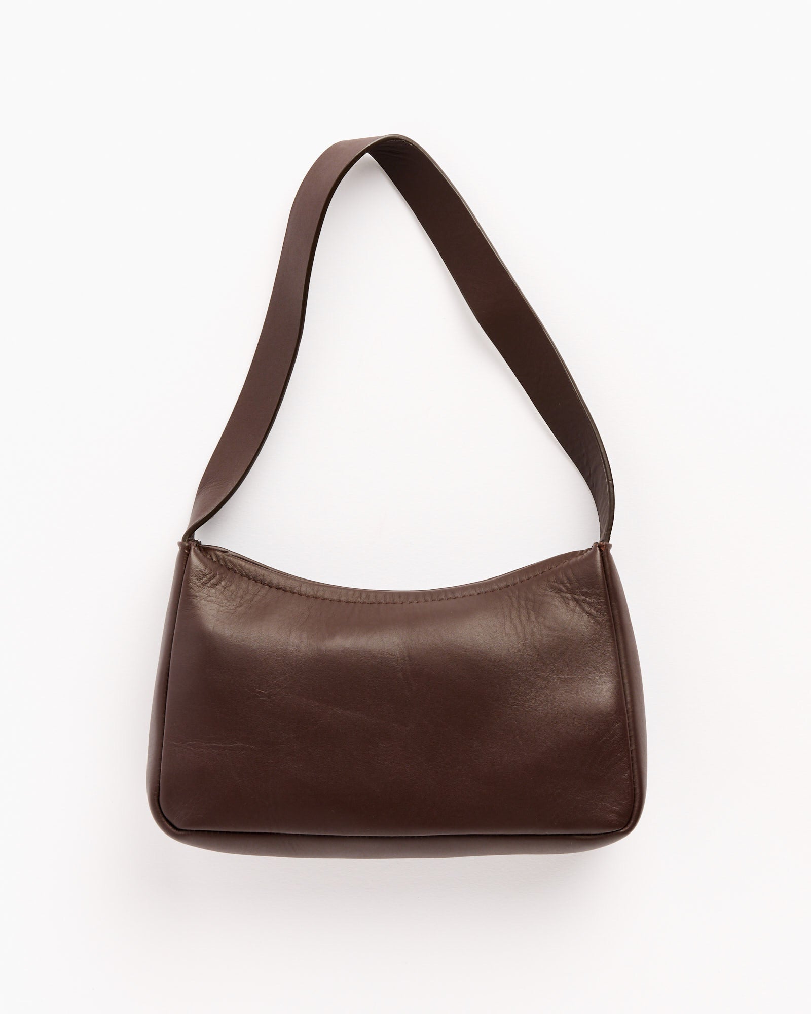 90's Petit Shoulder Bag in Chocolate
