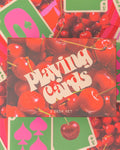 Game Night! Double Deck Playing Cards - Cherry Stripe