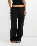 Ruffle Pant Black