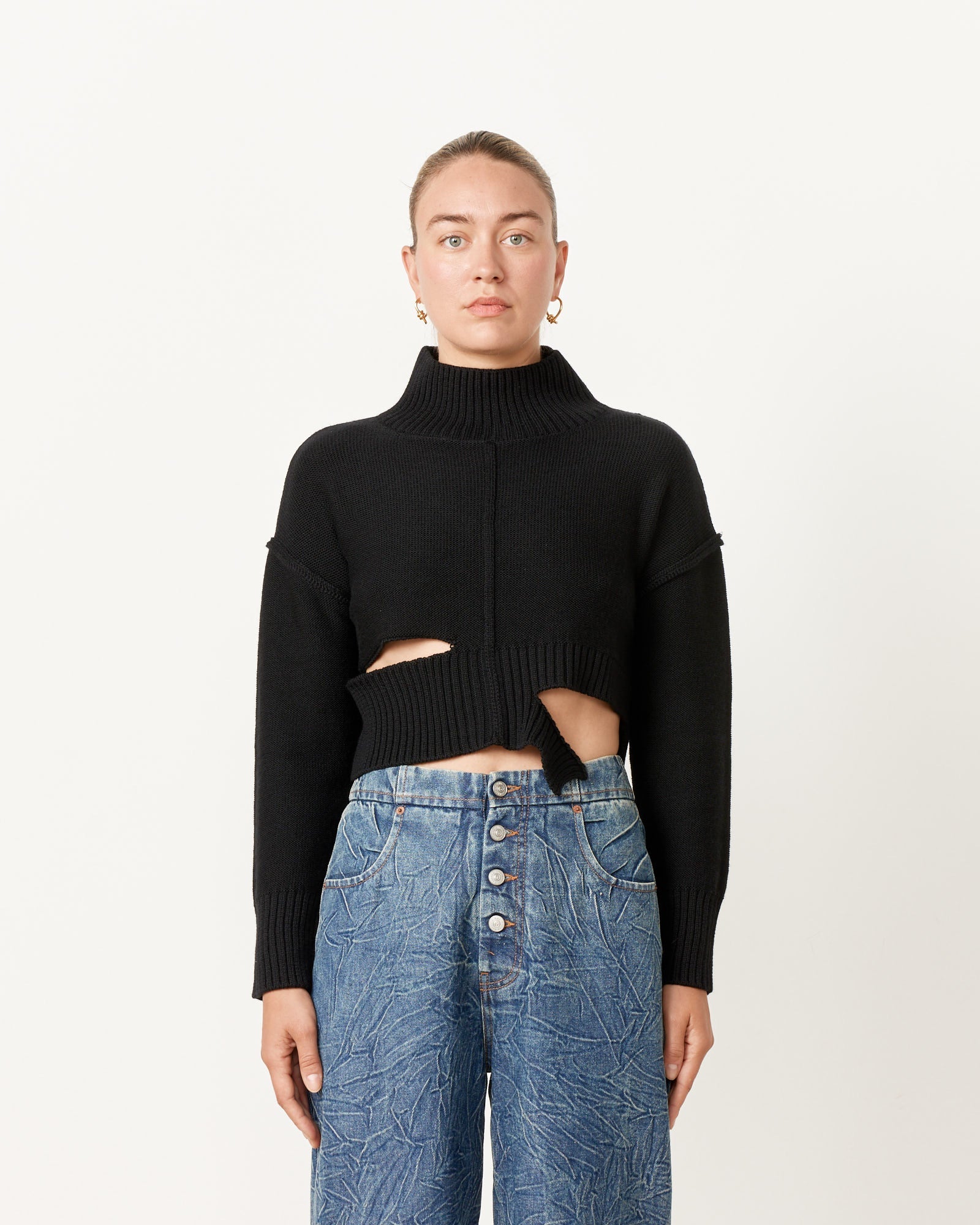 Pullover in Black