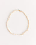 Betty Pearl Necklace in Ivory/Gold