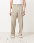 Jazz Pant Wool Gabardine in Greige