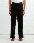 Fine Corduroy Pant in Dark Brown