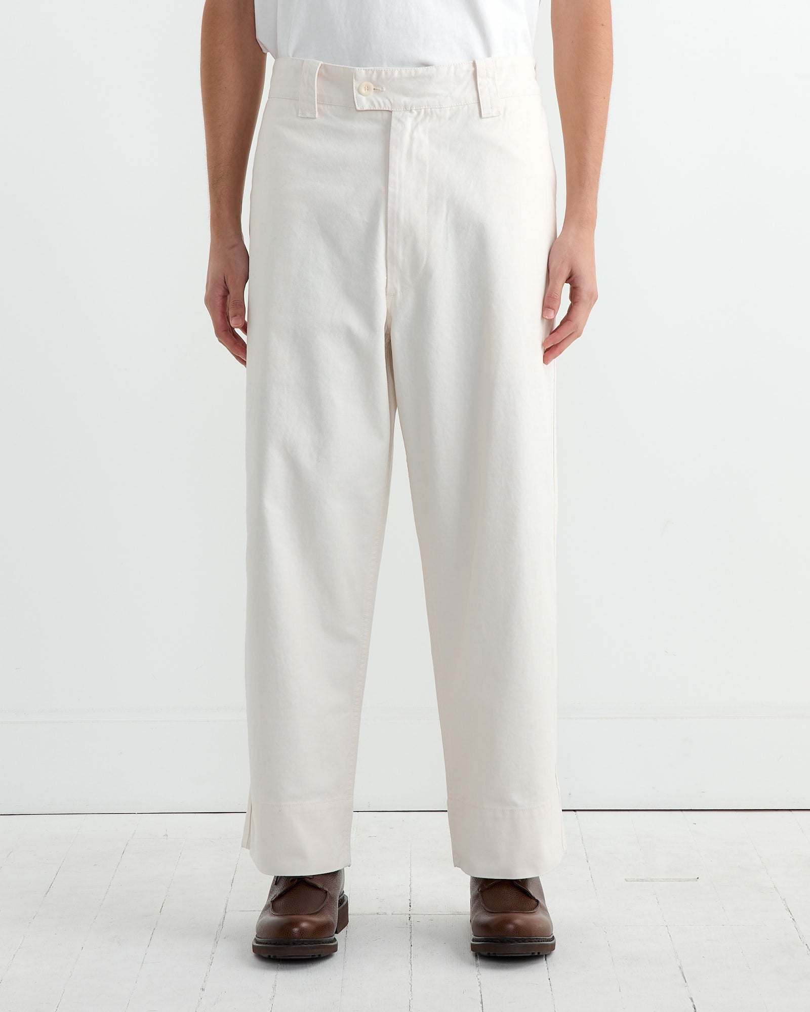 Painter Trouser in Off White