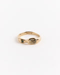 Mer Ring in Gold/Amethyst/Diopside