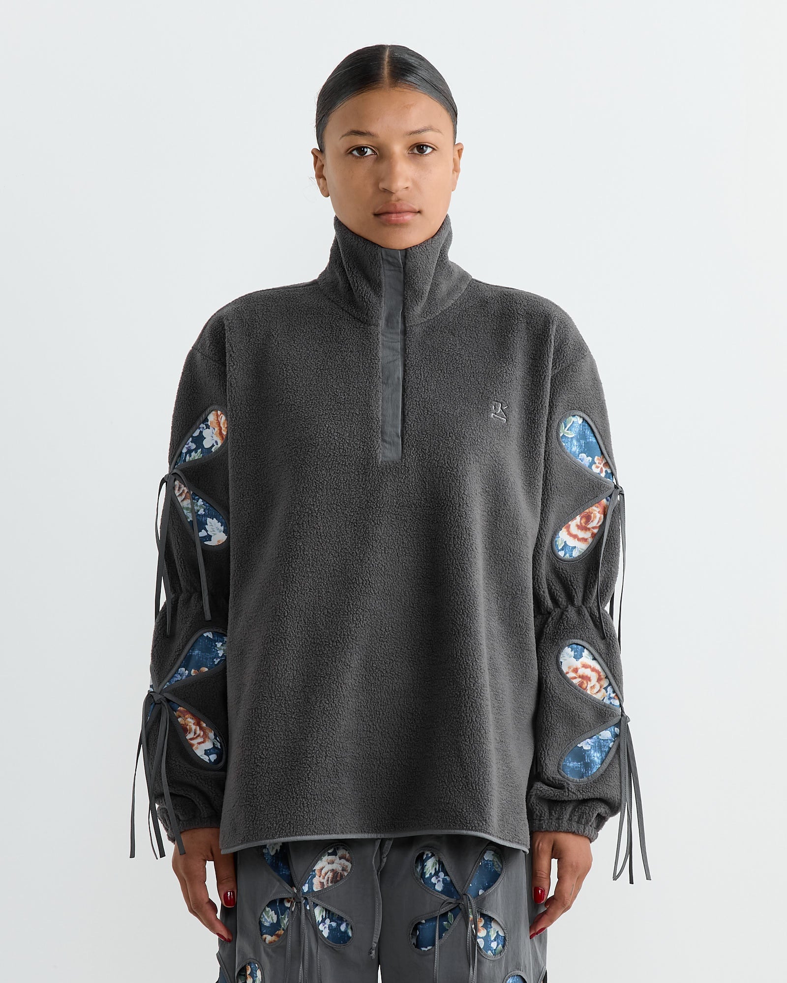 Bale Fleece Sweatshirt in Grey
