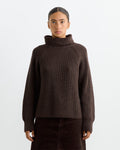 Chelsea Turtleneck in Chocolate