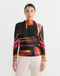 Spectrum Rib Top in Magenta