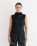 Basics Turtleneck Top in Black