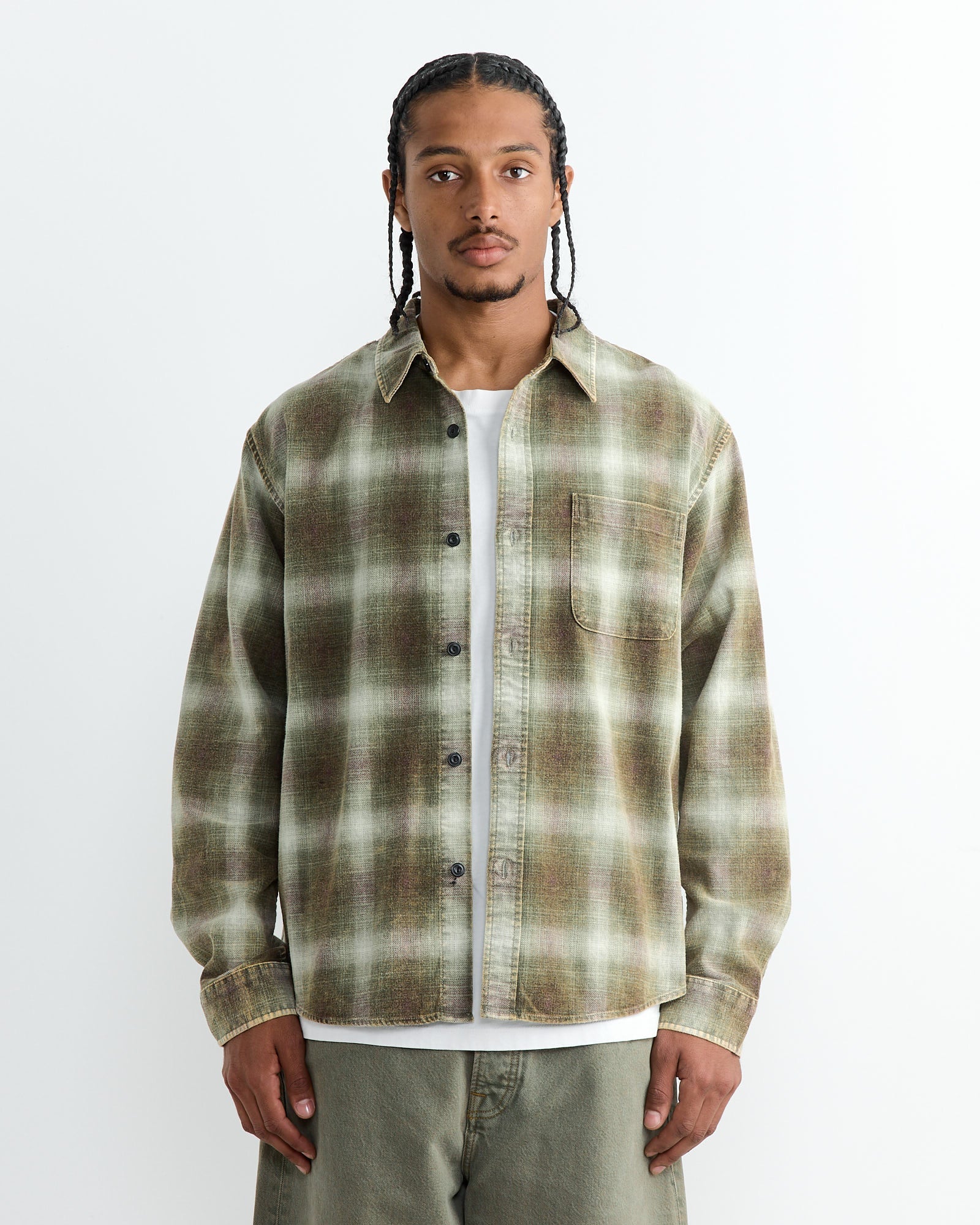 Rocco Plaid Shirt in Green