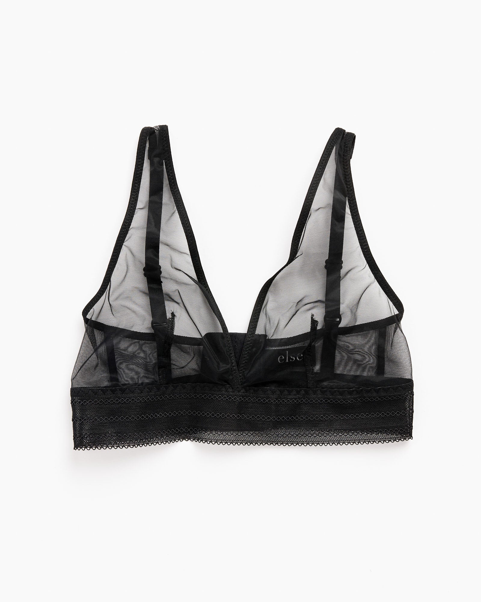 Bare Soft Plunge Bra in Black