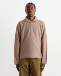 Mohair Polo in Taupe