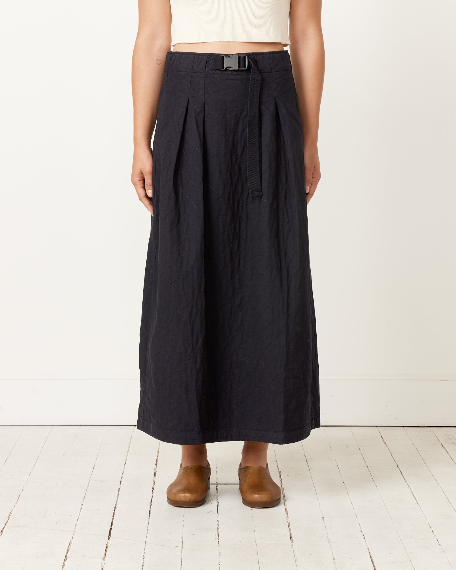 Tulip Skirt in Dark Navy