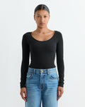 Yoli Bodysuit in Black