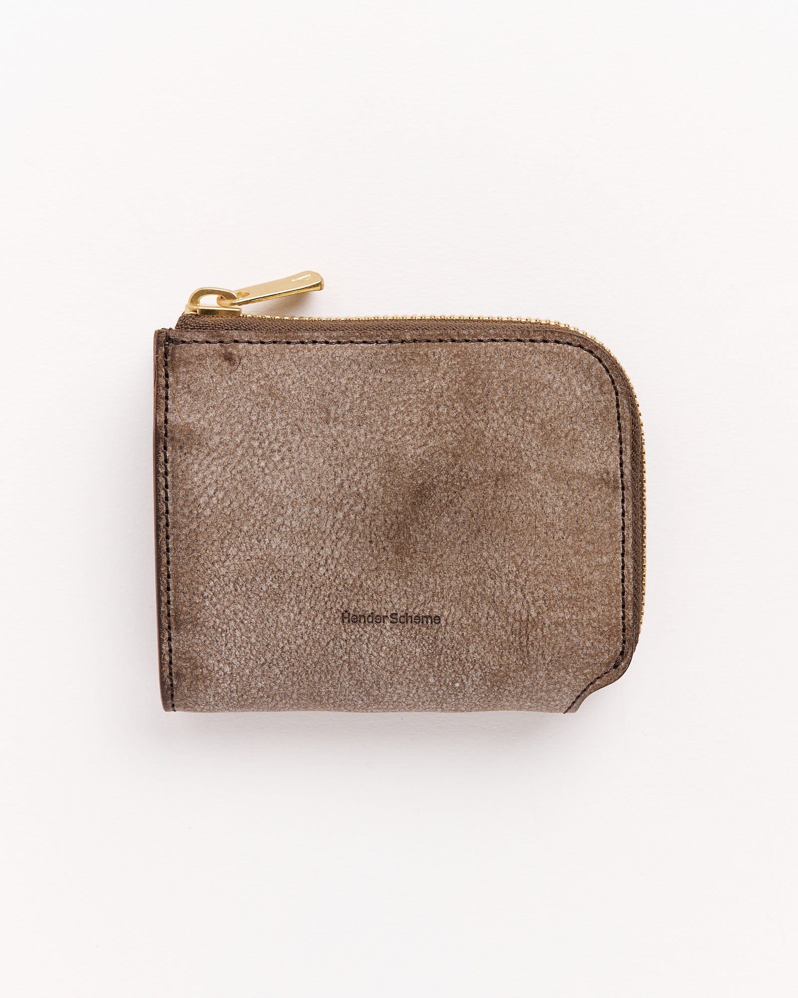 L Wallet in Chocolate