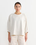 Fond Sweatshirt in Dirty White