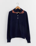 Rookie Polo Knit in Navy