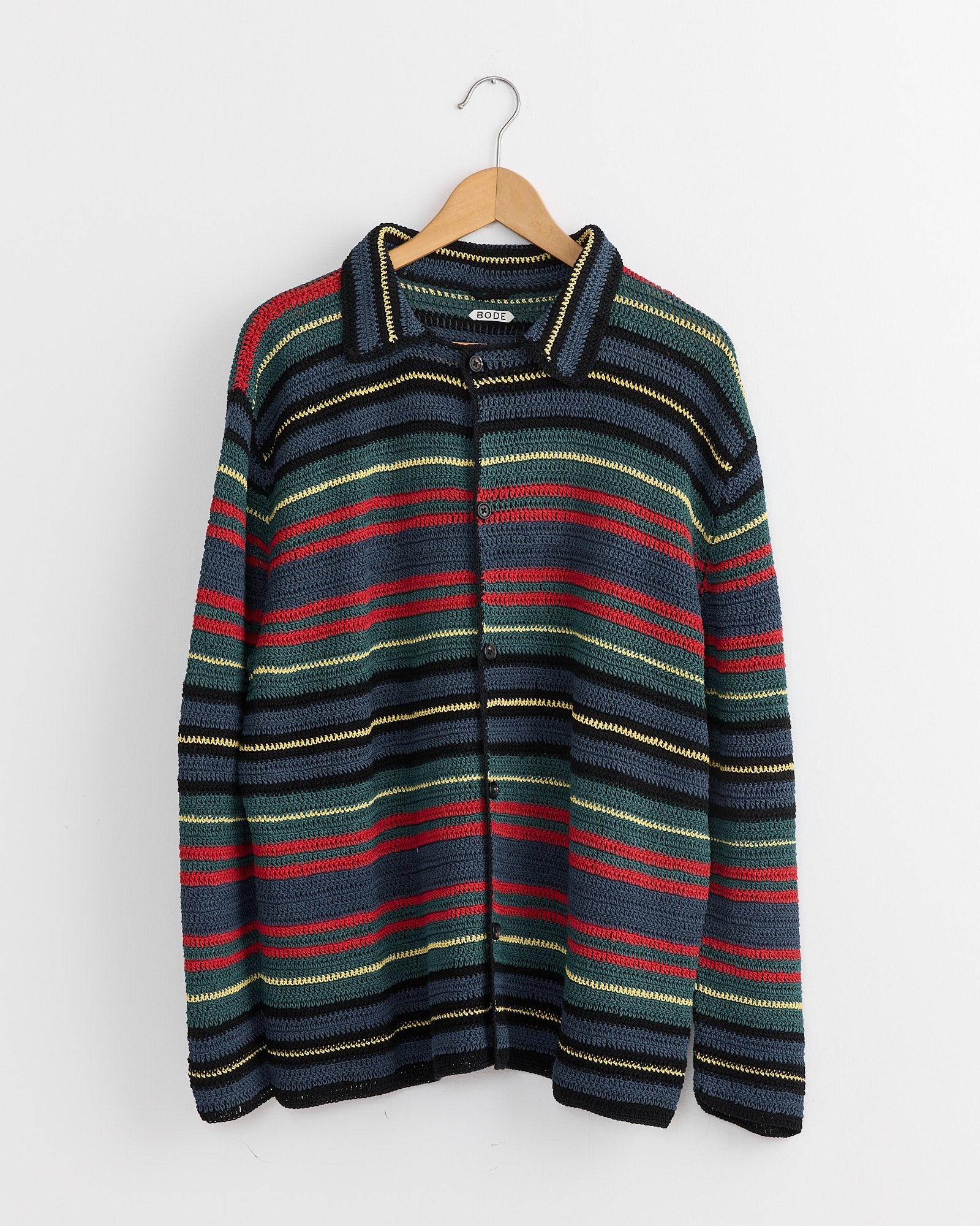 Riverbank Crochet Shirt in Multi