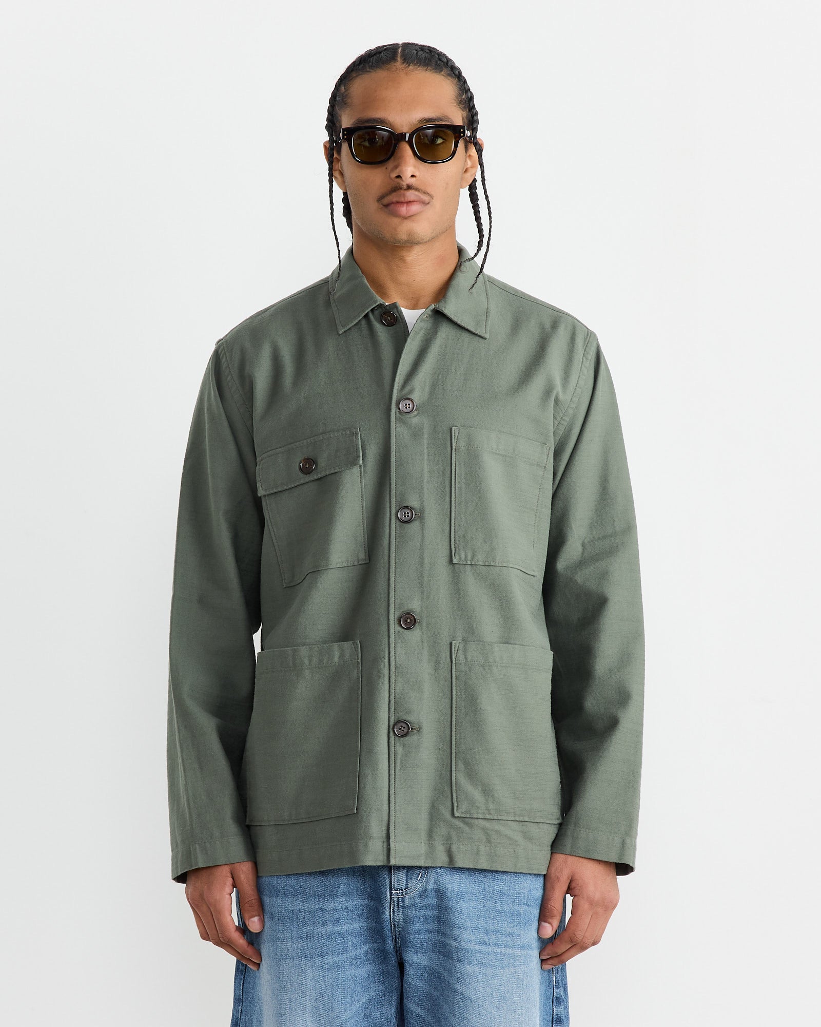 Dockside Jacket in Olive