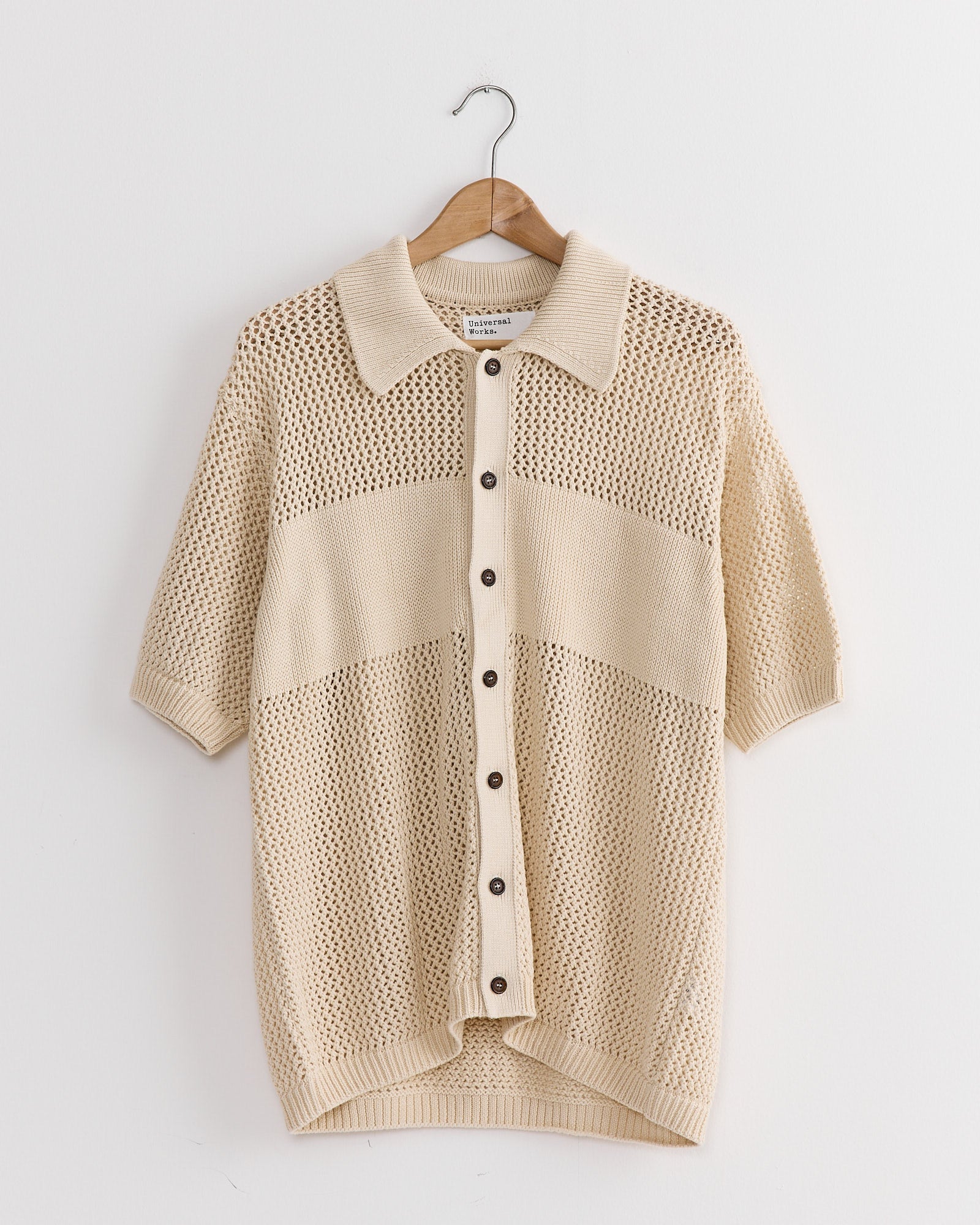Knit Shirt in Ecru