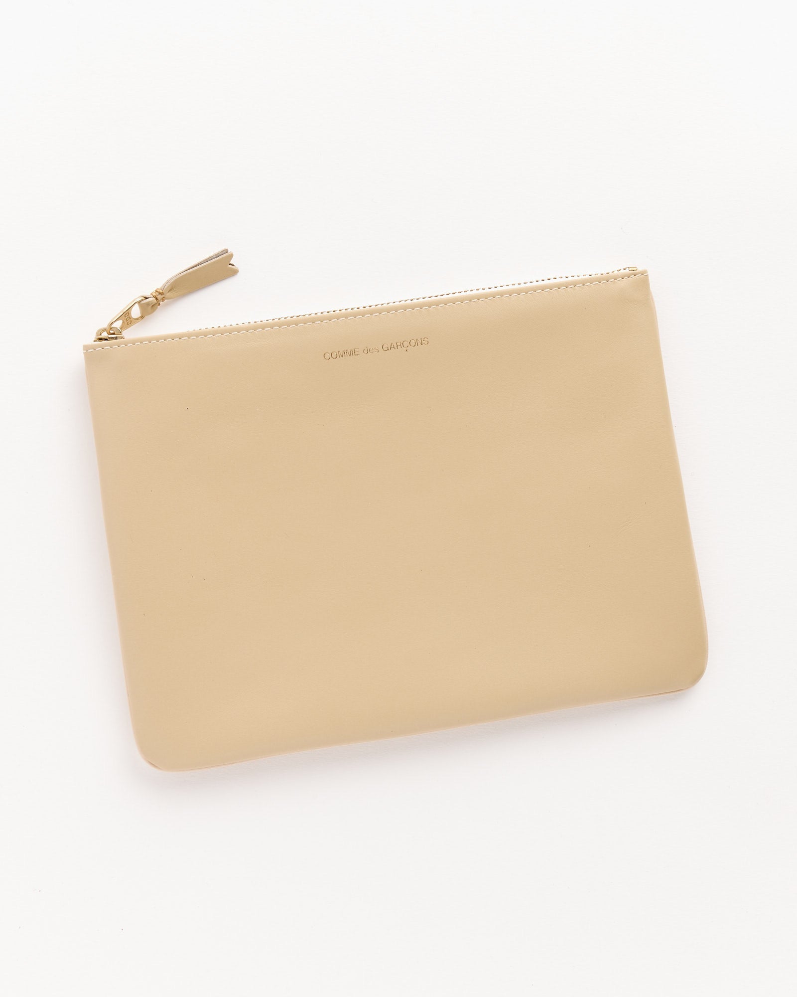 Classic Leather Line Wallet in White